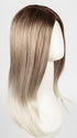 MELTED-MARSHMALLOW | Subtly Warm Dark Sandy Blonde Blend with Medium Brown Roots and Light Ash Blonde Tips and Highlights
