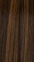 6F27 CARAMEL RIBBON | Brown with Light Red-Gold Blonde Highlights & Tips