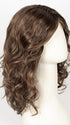 CHOCOLATE ROOTED 830.6 | Medium to Dark Brown Base with Light Reddish Brown Highlights and Dark Roots