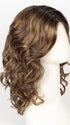 HOT MOCCA ROOTED 830.27.33 | Medium Brown, Light Brown, and Light Auburn Blend with Dark Roots