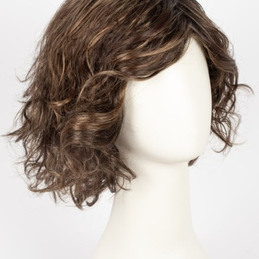 CHOCOLATE-ROOTED 4.33.2 | Medium Brown, Light Auburn, and Dark Brown blend with Dark Shaded Roots