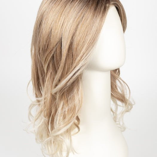 CANDY-BLONDE-ROOTED 101.27.60 | Dark Strawberry Blonde Tipped with Pearl Platinum & Pearl White with Dark Shaded Roots  Edit alt text