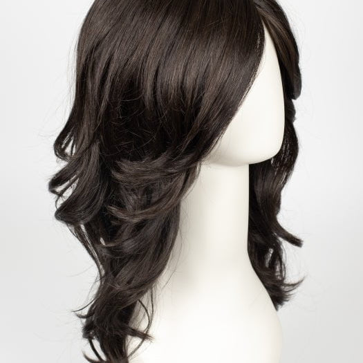 RL2/4 OFF BLACK | Black Evenly Blended with Dark Brown Highlights