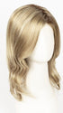 CREAMY-TOFFEE-R | Rooted Dark Blonde Evenly Blended with Light Platinum Blonde and Light Honey Blonde