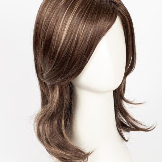 AUBURN-SUGAR-R | Rooted Dark with a Medium Auburn base with a Dark Strawberry Blonde highlight