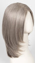 GF119 SILVER AND SMOKE | Light Brown With 80% Gray in Front Gradually Blended Into 50% Gray in Nape Area