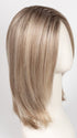 GF19-23SS BISCUIT | Light Ash Blonde Evenly Blended with Cool Platinum Blonde with Dark Roots