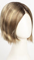 RH12/26RT4 | Light Brown with Fine Golden Blonde Highlights And Dark Roots