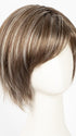 ICY-OAK-SR | Warm Medium Brown base with Golden Blond and White Gold Highlights and a Soft Shadowed Root Effect