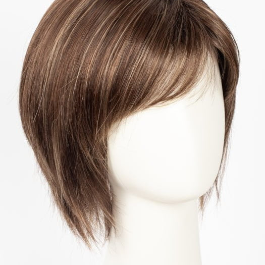 AUBURN-SUGAR-R | Rooted Dark Auburn with Medium Auburn Base with Dark Strawberry Blonde Highlights