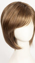 MAPLE-SUGAR-R | Light-Medium Brown Base with Warm Medium Blonde Highlights and Dark Brown Roots
