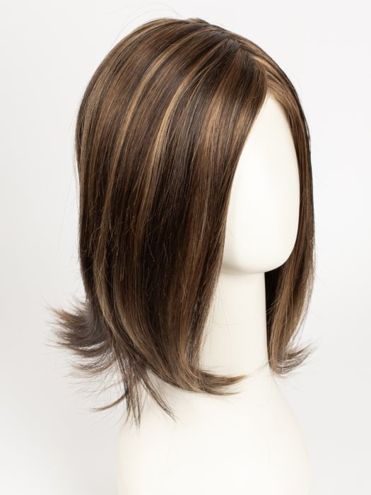 FS6/30/27 TOFFEE TRUFFLE | Brown, Medium Red-Gold, Medium Red-Gold Blonde Blend with Medium Red Gold Blonde Bold Highlights