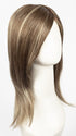 CASHMERE-BROWN-SR | Slightly Rooted Medium Beige Brown base with woven Velvet Blonde Highlights