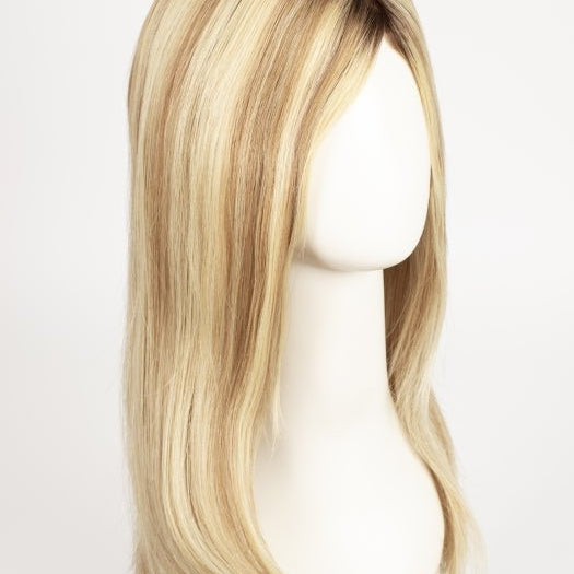 12FS8 SHADED PRALINE | Light Gold Brown, Light Natural Gold Blonde & Pale Natural Gold-Blonde Blend, Shaded with Medium Brown