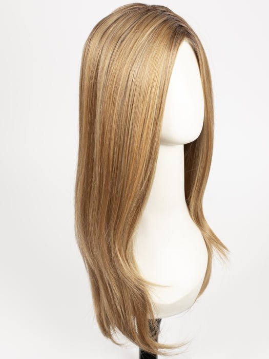 RL14/25SS SHADED HONEY GINGER | Dark Blonde Evenly Blended with Medium Golden Blonde With Dark Roots