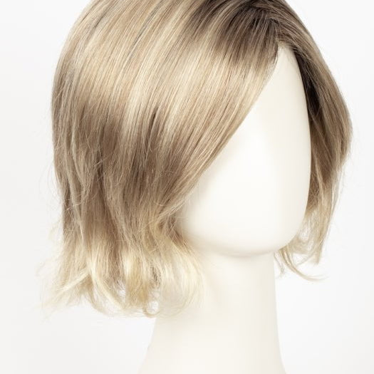 BAHAMA BEIGE SHADED 16.25.20 | Medium Blonde and Lightest Golden Blonde with Light Strawberry Blonde Blend and Shaded Roots