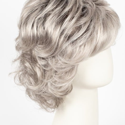 ASH GREY SHADED 56.60.58 | Lightest Brown and Pearl White with Black/Dark Brown and Grey Blend with Shaded Roots