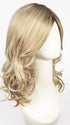 CREAM-VELVET | Medium Warm Mocha Blends into Smooth Velvet and Cream Blonde with Dark Roots