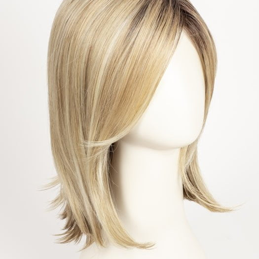 CHAMPAGNE ROOTED 24.25.20 | Lightest Ash Blonde and Lightest Golden Blonde with Light Strawberry Blonde Blend and Shaded Roots