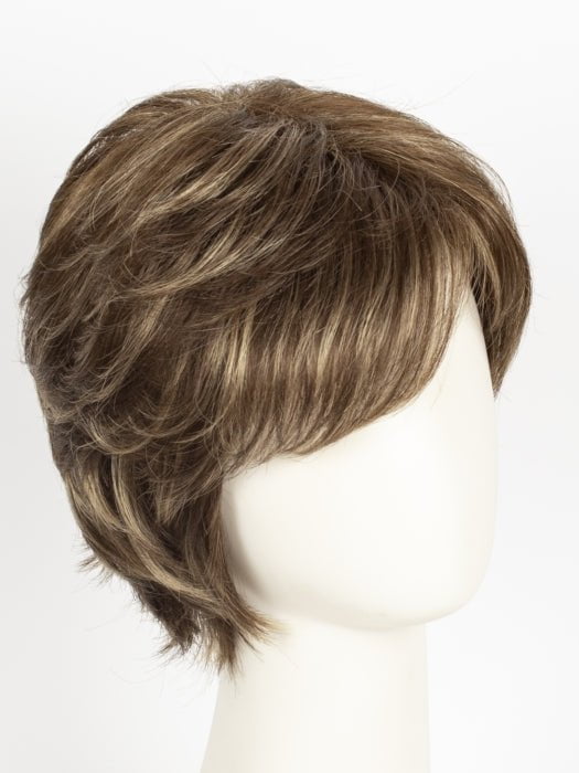 ICED MOCHA R | Rooted Dark with Medium Brown blended with Light Blonde highlights