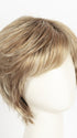 NUTMEG F | Medium Blonde and Honey Brown Base Frosted with Platinum Blonde Highlights