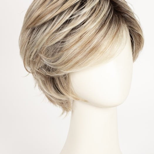 CHAMPAGNE ROOTED 22.25.20 | Light Neutral Blonde, Lightest Golden Blonde, and  Light Strawberry Blonde Blend with Shaded Roots