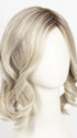 MILKY-OPAL | A Blend of Creamy Blonde and White Blonde Rooted with Warm Brown