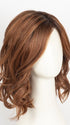 SHADED-AMBER | Coppery Blonde and Red Blend with Dark Amber Brown Roots