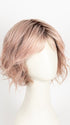 WATERMELON-R | Rich Pastel Pink Base with Subtle Soft Reddish Tone and Soft Dark Brown Roots