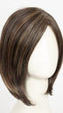 DARK BROWN HL | A Blend of Dark Brown, Strawberry Light Auburn and Soft Chunky Medium and Dark Blonde Highlights.