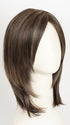 DARK BROWN HL | A Blend of Dark Brown, Strawberry Light Auburn and Soft Chunky Medium and Dark Blonde Highlights.