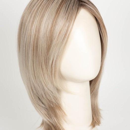 MILKSHAKE BLONDE R | A mixture of Light Sandy Brown, Highlighted with Light Ash Blonde with a Hint of Light Platinum Blonde with a Medium Root Color