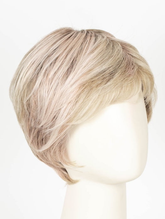 CRUSHED ALMOND BLONDE R | A soft Neutral Light Blonde with a Light and Medium Blended Root Color.
