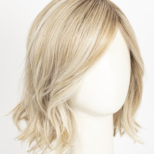 CRUSHED ALMOND BLONDE R | A soft Neutral Light Blonde with a Light and Medium Blended Root Color.