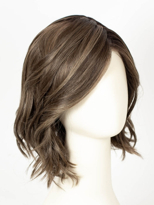 COOLEST ASH BROWN R | A combination of Light Ash Brown, Cool Medium Brown and a hint of Dark Blonde and Dark Roots