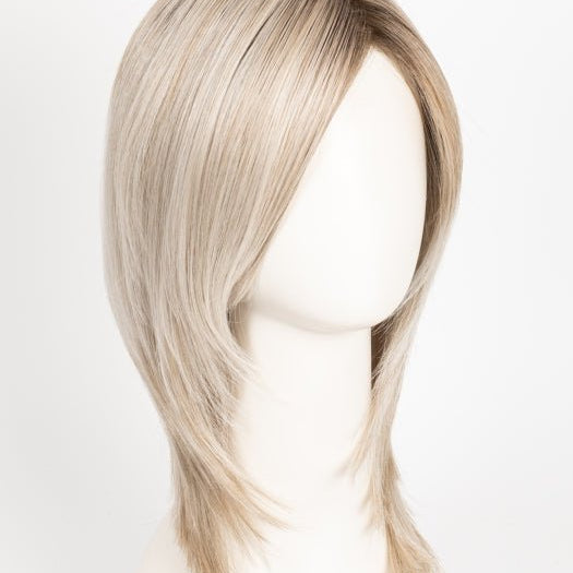 CRUSHED ALMOND BLONDE R | A soft Neutral Light Blonde with a Light and Medium Blended Root Color.
