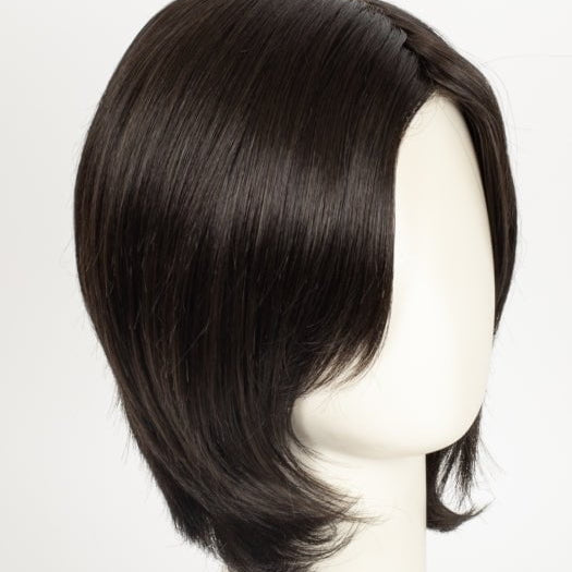 RL2/4 OFF BLACK | Black Evenly Blended with Dark Brown Highlights