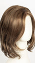 TOBACCO LIGHTED 830.20.9 | Medium Brown Blended with Light Auburn, Light Strawberry Blonde, and Medium Warm Brown with Highlights throughout and concentrated in the front