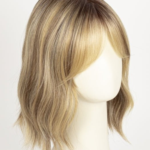 12FS8 SHADED PRALINE | Light Gold Brown, Light Natural Gold Blonde & Pale Natural Gold-Blonde Blend, Shaded with Medium Brown