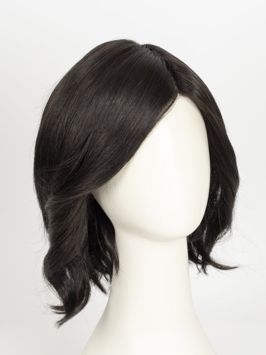 RL2/4 OFF BLACK | Black Evenly Blended with Dark Brown Highlights