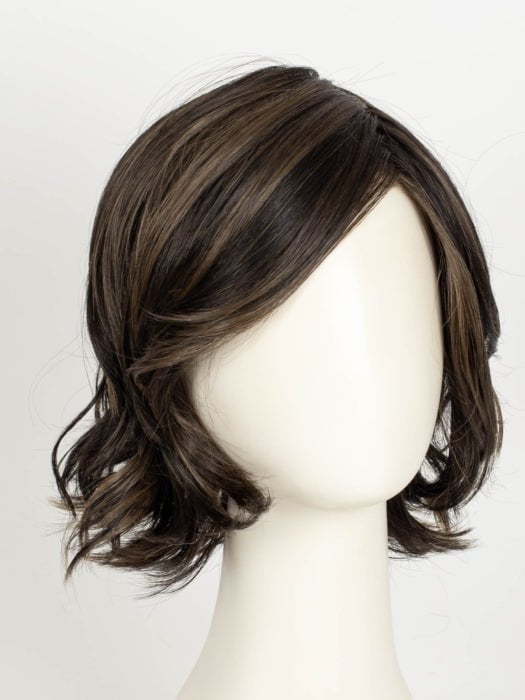 TRIPLE CHOCOLATE R | A subtle Cappucino root Color and a blend of Medium Ash Brown mixed with a slight warmth of Rich Chocolate
