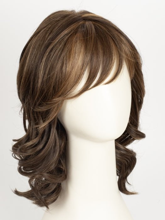 MOCHA MAPLE BROWN | A mix of Dark Brown, Medium Brown, Light Auburn, Medium Strawberry