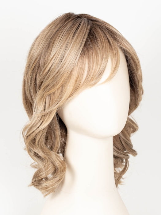 RAW SUGAR BLONDE | A Neutral Light Blonde, Honey Blonde, Pale Gold Blonde, with a base of Light Brown Low Lights featuring a Medium Root Color