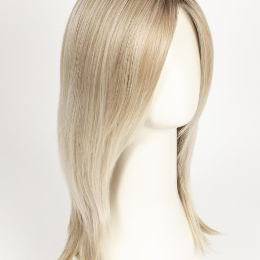 CRUSHED ALMOND BLONDE R | A soft Neutral Light Blonde with a Light and Medium Blended Root Color.
