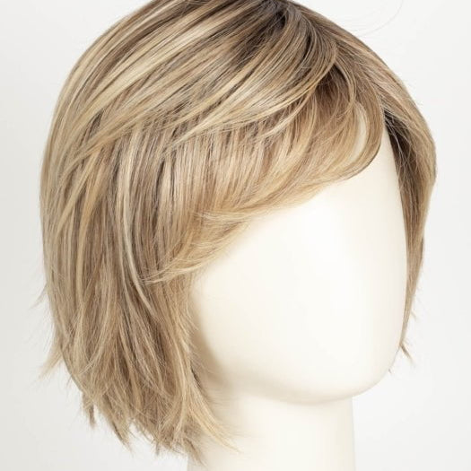 RAW SUGAR BLONDE | A Neutral Light Blonde, Honey Blonde, Pale Gold Blonde, with a base of Light Brown Low Lights featuring a Medium Root Color