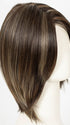 DARK BROWN HL | A Blend of Dark Brown, Strawberry Light Auburn and Soft Chunky Medium and Dark Blonde Highlights.