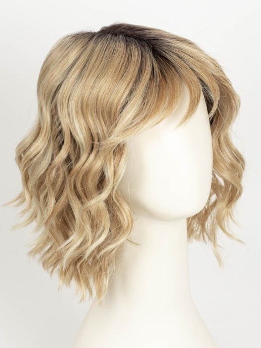 GF14-88SS GOLDEN WHEAT | Dark Blonde evenly Blended with Pale Blonde Highlights and Dark Roots