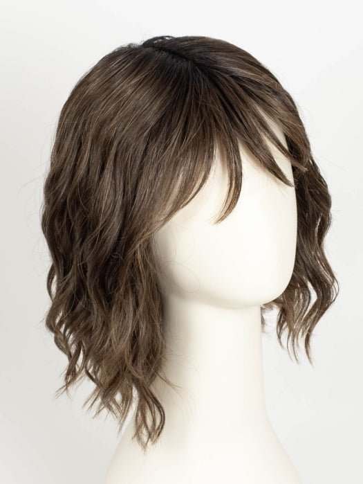 GF8-12SS ICED MOCHA | Medium Brown shaded with Dark Blonde