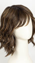 GF8-29SS HAZELNUT | Medium Brown With Ginger Red Highlights & Dark Brown Roots