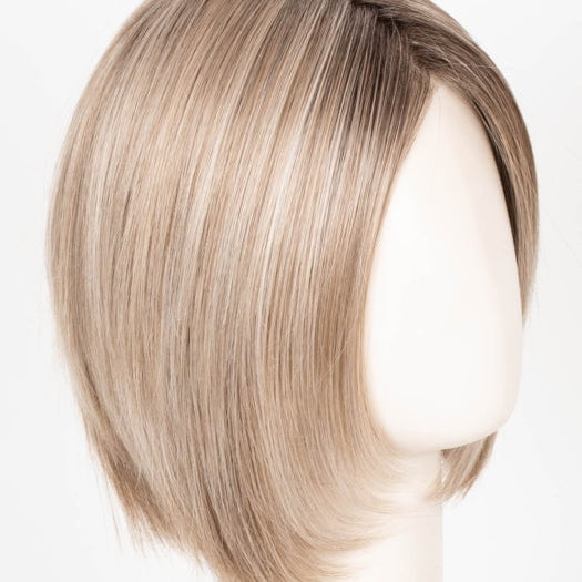 BUTTERCAKE BLONDE-R | A neutral-warm blonde blend featuring light brown, ash, and lightest blonde tones with natural-looking darker roots for added depth and realism.